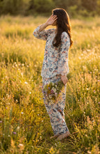Summer Essentials by Amna khadija | 2pc Emb Co-ords Set Collection'26 (D-01)