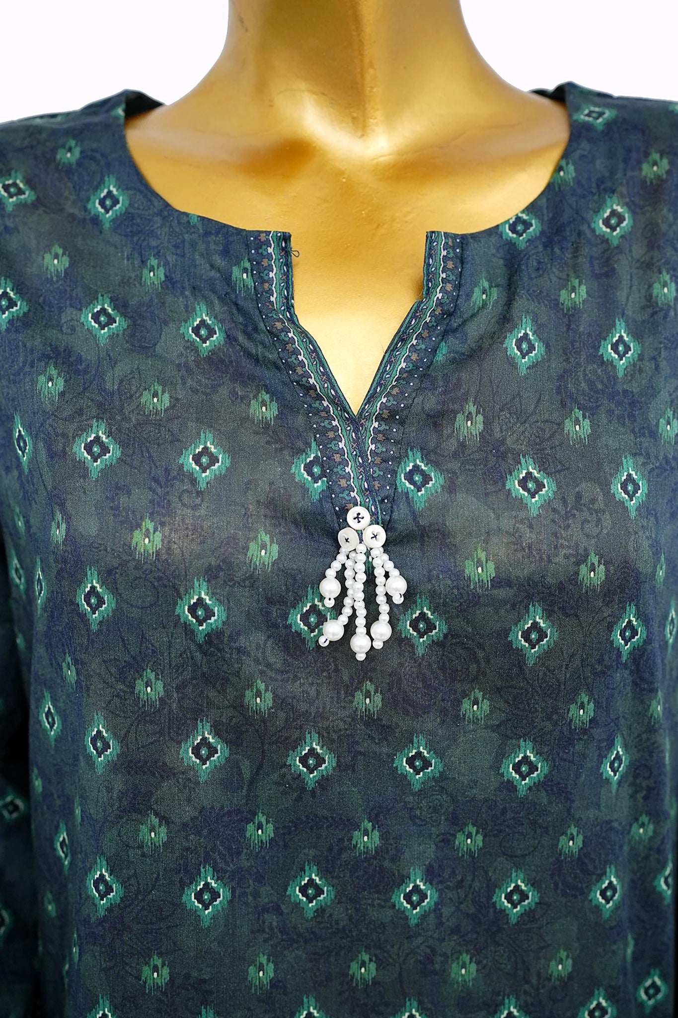 Bin Saeed Stitched Exclusive Printed Lawn Vol-10 Collection – 2026 (D-01)