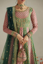 Vera Unstitched Embroidered Festive Formal Collection'26 (Rang Multicolor Anarkali Set)