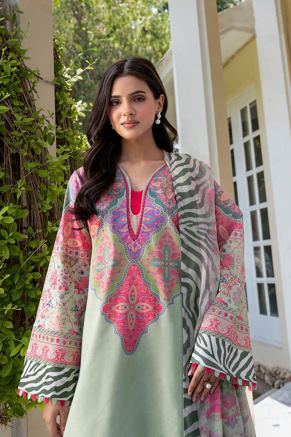 C-Prints by Charizma | Unstitched Printed Lawn Vol-03 Collection - 2026 (CP6-20)