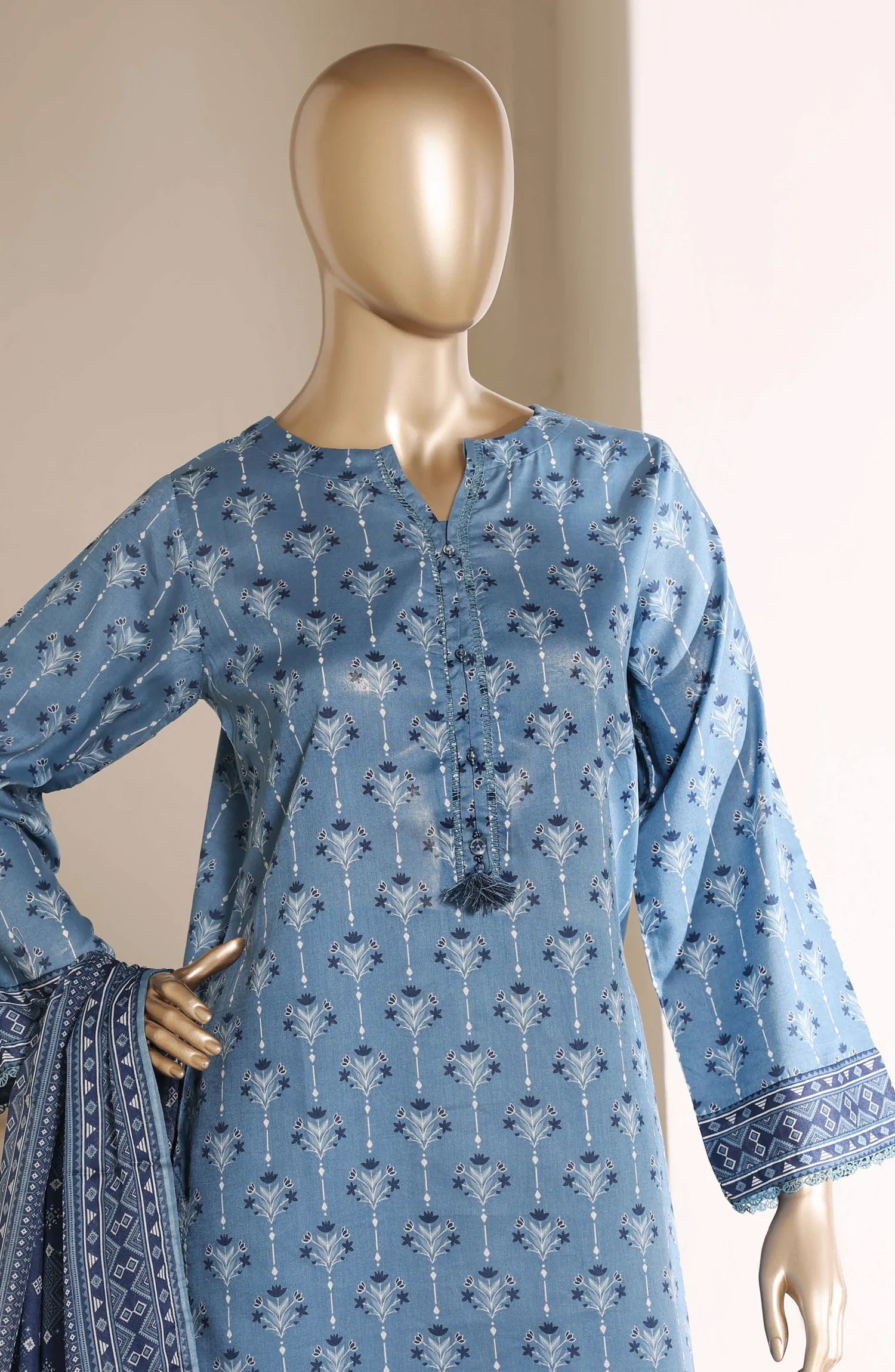 Sadabahar Stitched Printed Lawn Vol-05 Collection - 2026 (D-01)