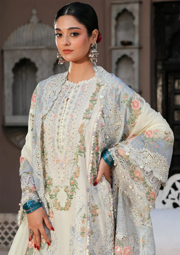 Ek Fasana by Kahf | Unstitched Luxury Lawn Collection - 2026 (NEELOFAR)