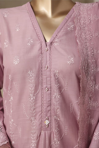 Sadabahar Stitched Luxury Embroidered Chikankari Collection - 2025 (Lilac)