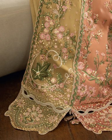 Sham Shandaar by Mushq | Unstitched Chiffon Collection - 2025 (SUR SUNEHRI)