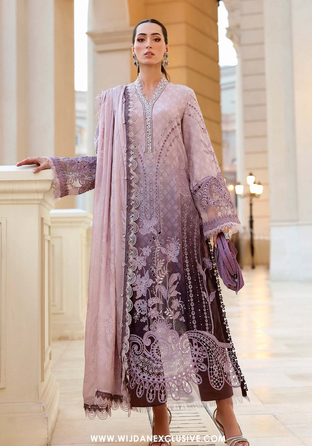 Luxury Unstitched Lawn Eid Edit’26 by Maria.B (D-1B)