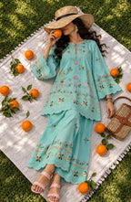 Fairy Meadows by Amna Khadija | Stitched Cotton Co-ord Set Collection - 2026 (D-01)