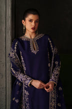 Verve by Emaan Adeel | Unstitched Embroidered Formal Silk Edit'26 (AZURE SAPPHIRE)