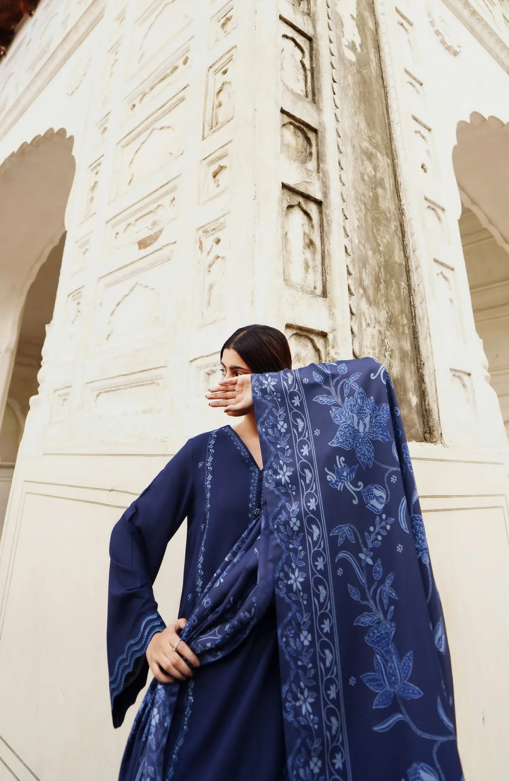 Moksha by Casual Lite | Stitched Embroidered Premium Silk Collection'26 (D-01)