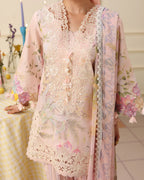 Soleil by Mushq | Unstitched Printed & Embroidered Lawn Collection - 2026 (BERRY CREME)