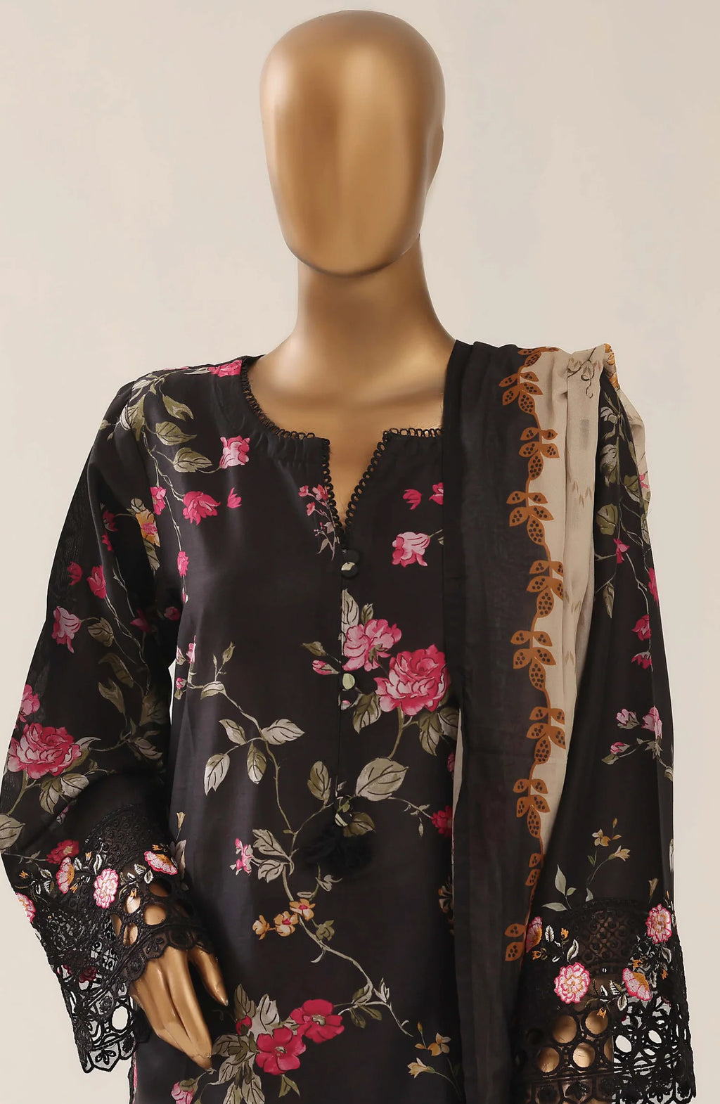 Malika by Sadabahar | Stitched Embroidered Festive Vol-03 Collection - 2026 (D-01)