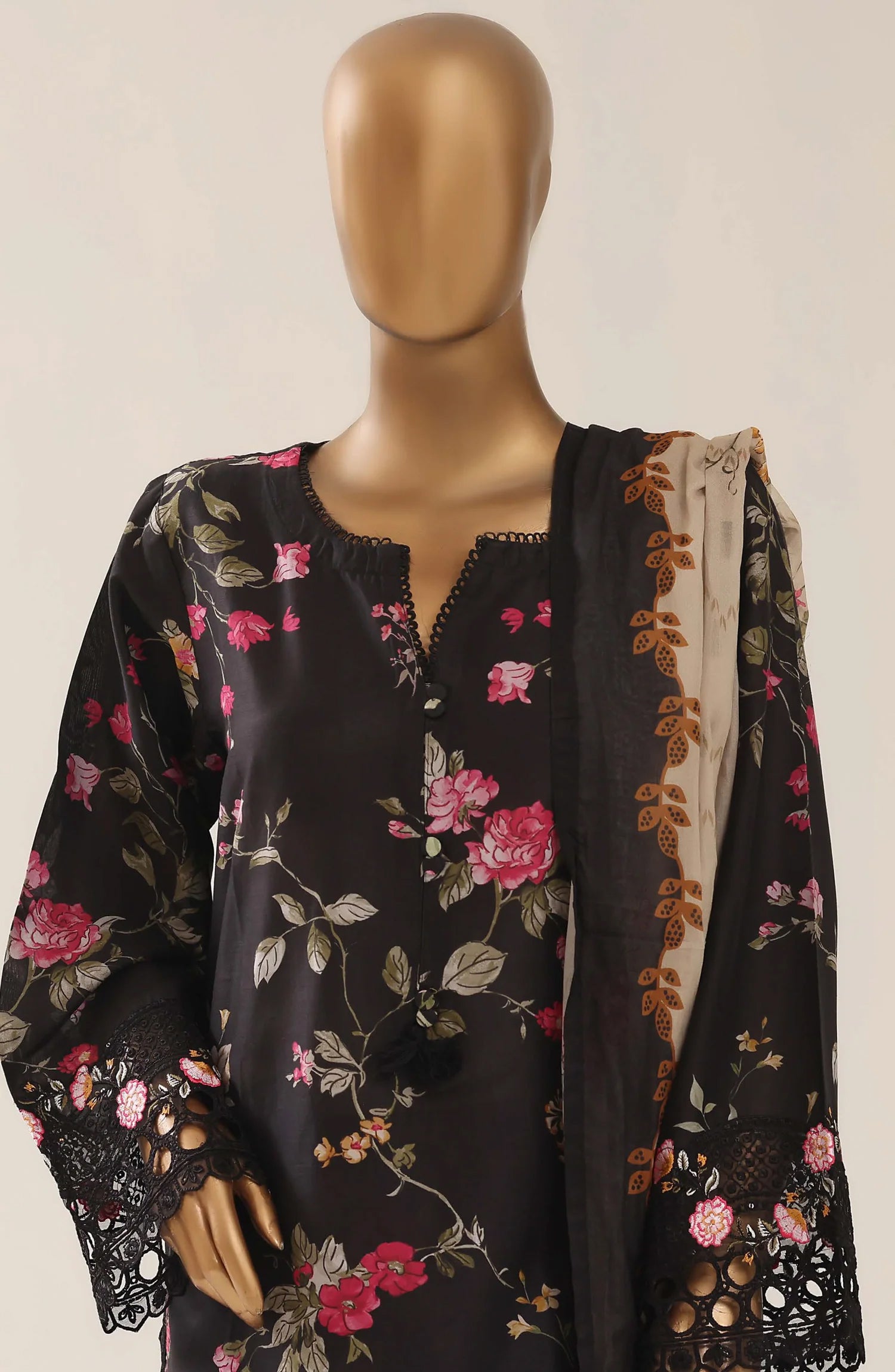 Malika by Sadabahar | Stitched Embroidered Festive Vol-03 Collection - 2026 (D-01)