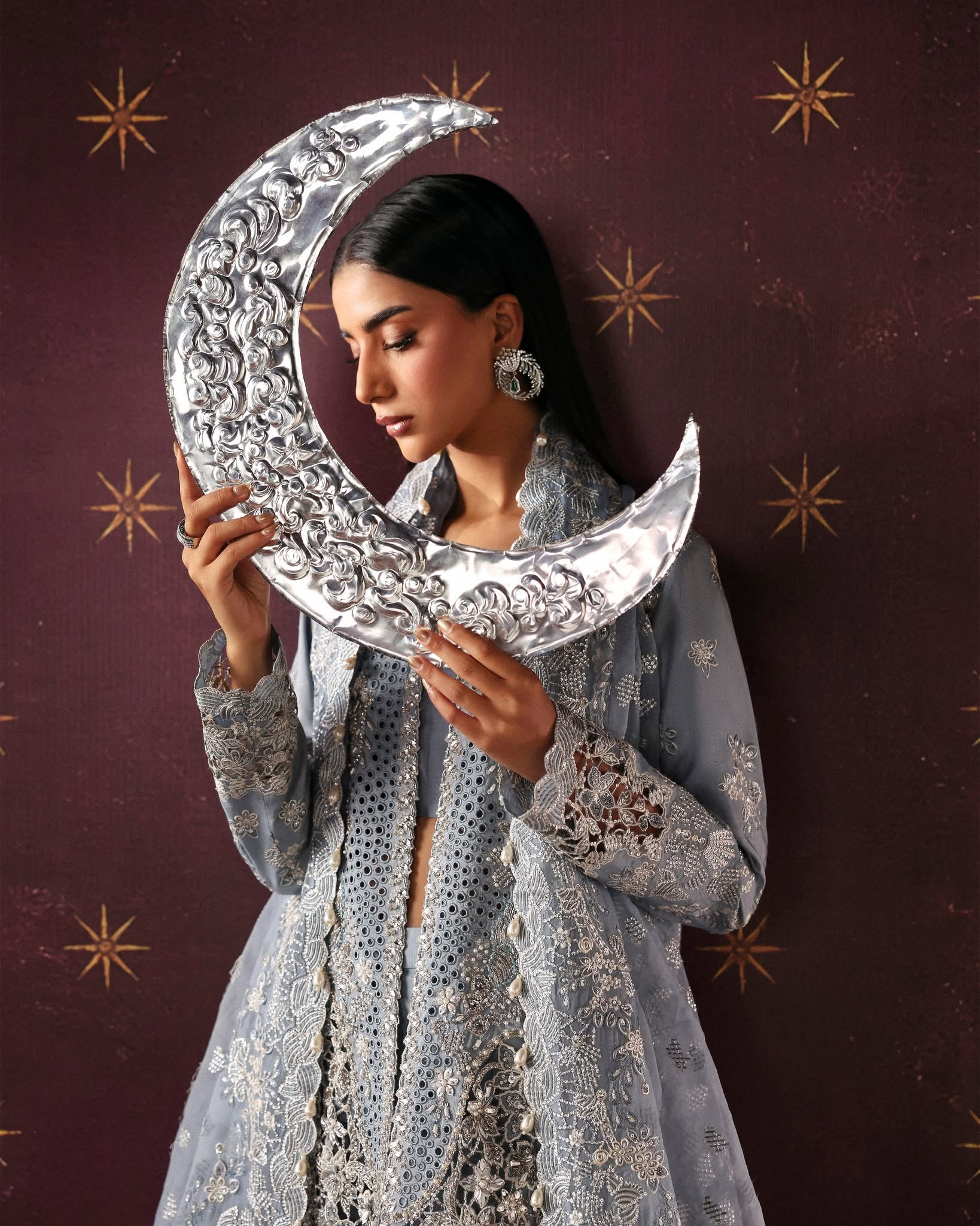 La Fuchsia by Afrozeh | Unstitched  Embroidered Festive Formal Collection - 2026 (MAGICIAN)