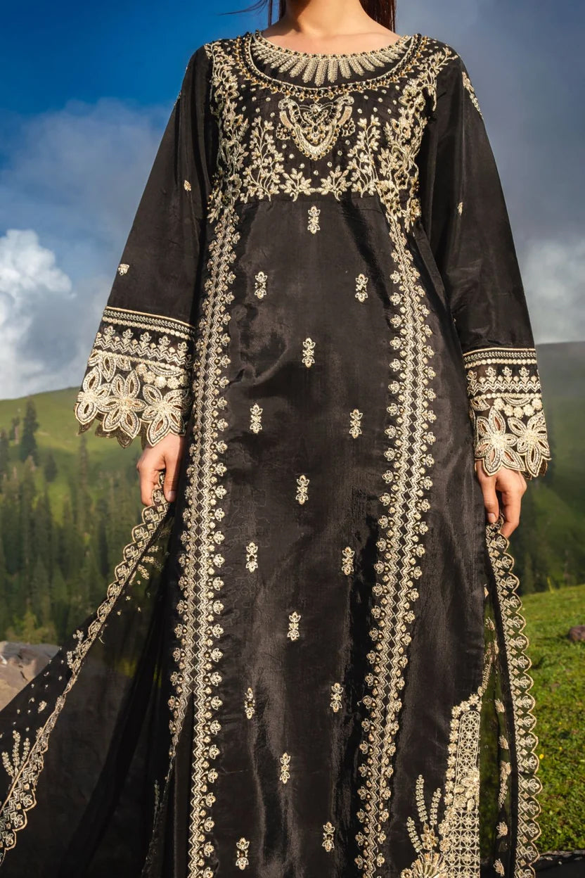Dastaan by Zebtan | Unstitched Embroidered Formal Collection - 2026 (D-08)