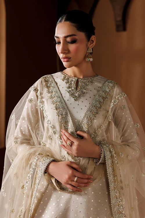 Baroque Unstitched Embroidered Chiffon Collection - 2026 (UF-4435)