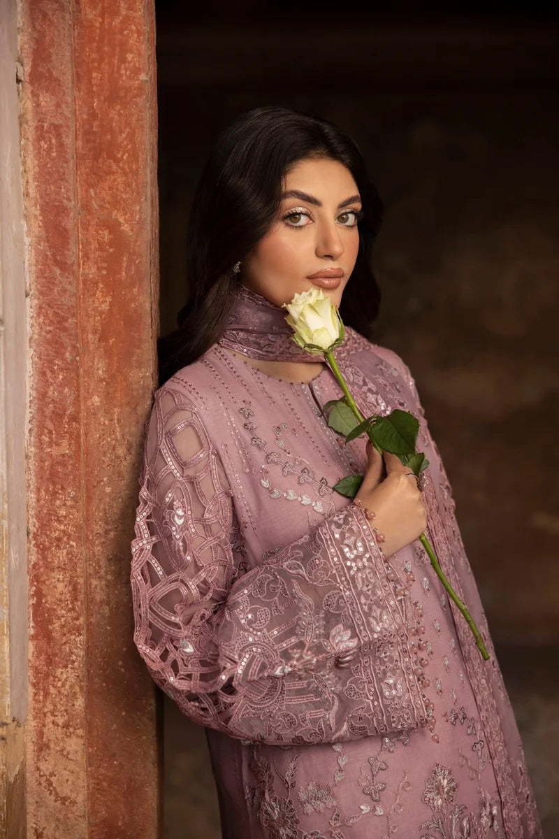 Lavish Premium Ustitched Embroidered Chiffon Formal Collection - 2026 (BLOSSOM)