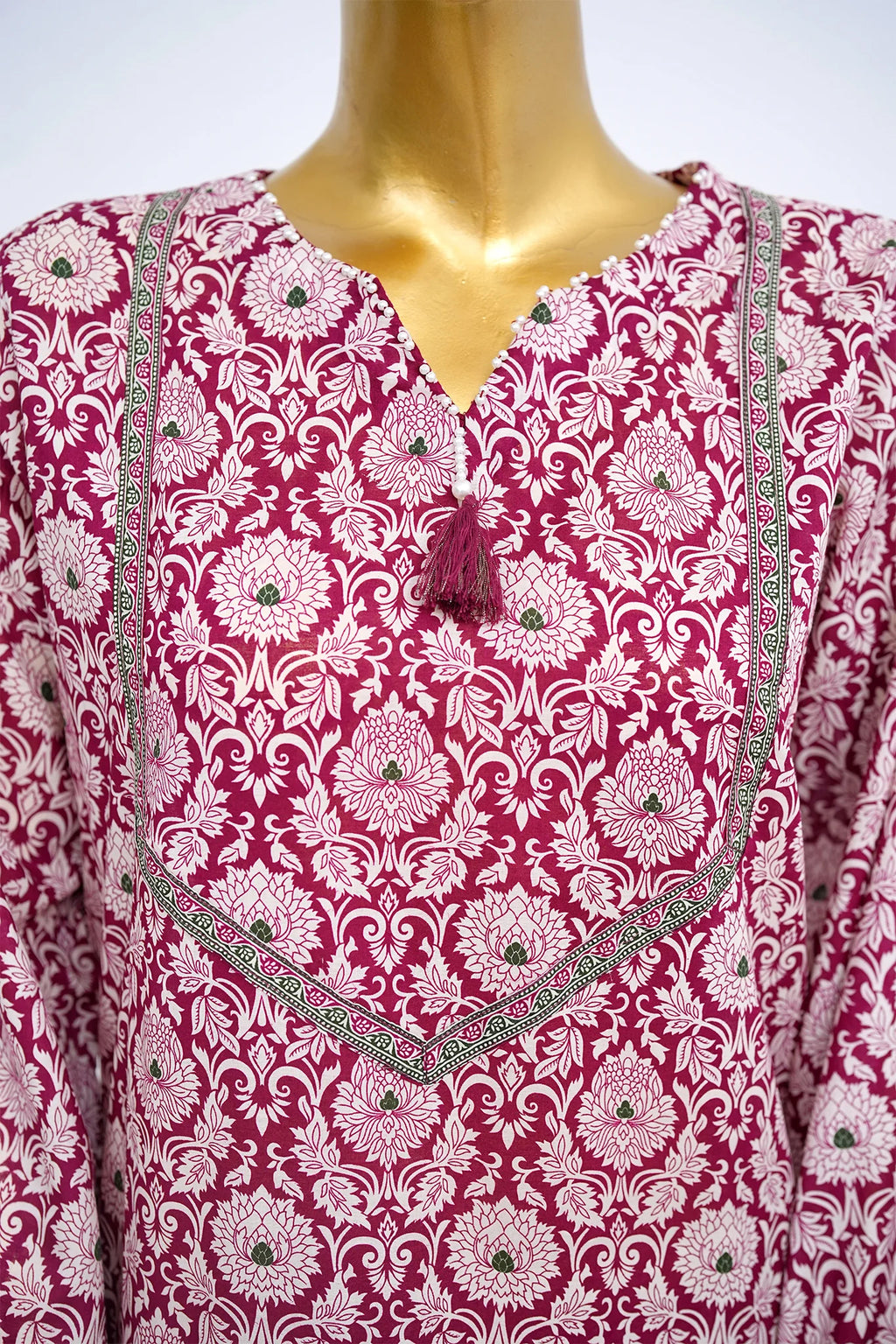 Bin Saeed Stitched Exclusive Printed Lawn Vol-09 Collection – 2026 (D-01)