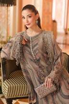 Royale Tea Affair by Maria.B | Unstitched Chiffon Formal Collection - 2026 (D-01)