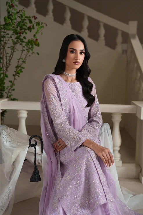 Modern Heirloom by Emaan Adeel | Unstitched Emb Chiffon Formal'26 (EMMELINE)