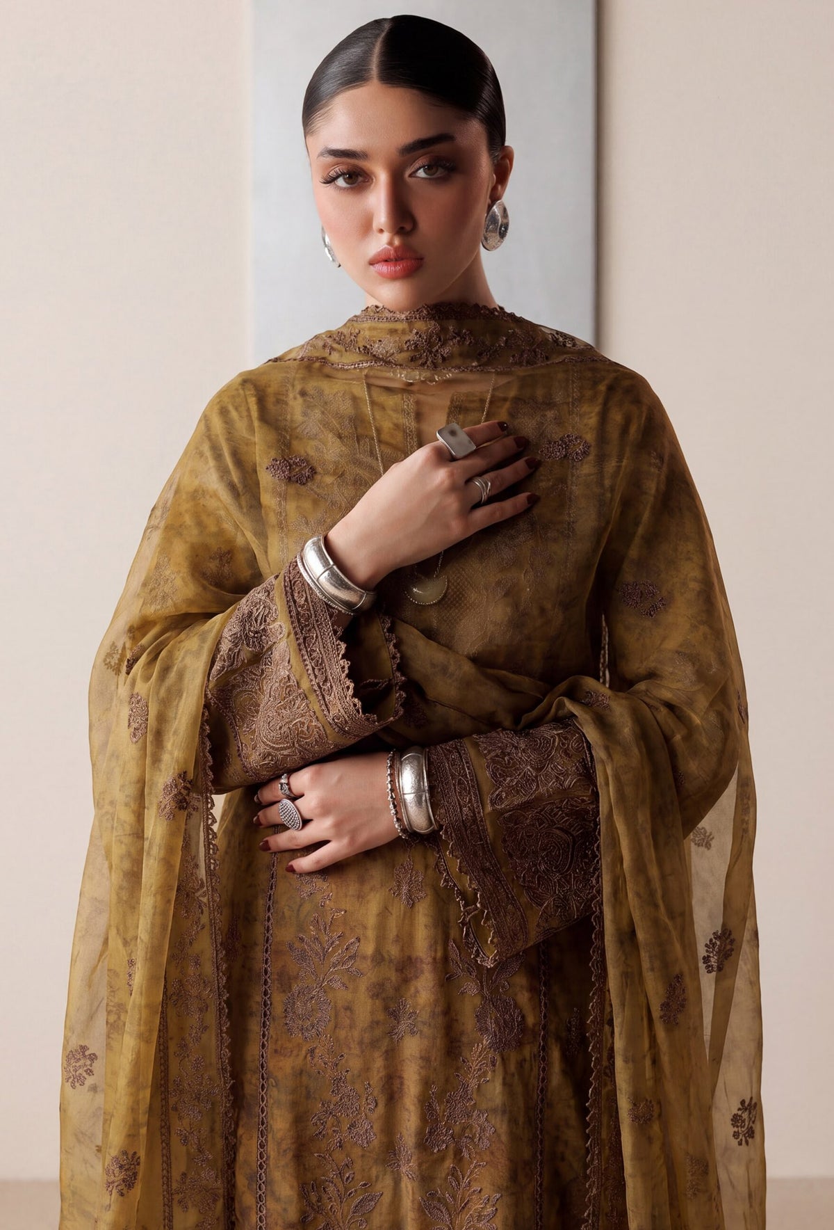 Virsa by Wijdan | Unstitched Embroidered Viscose Collection - 2026 (D-2510)