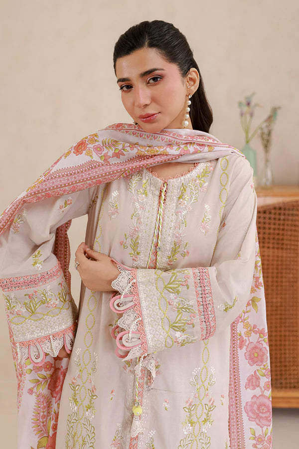 Zellbury Unstitched 3pc Lawn Vol-02 Collection - 2026 (WUS-26X- 0659)