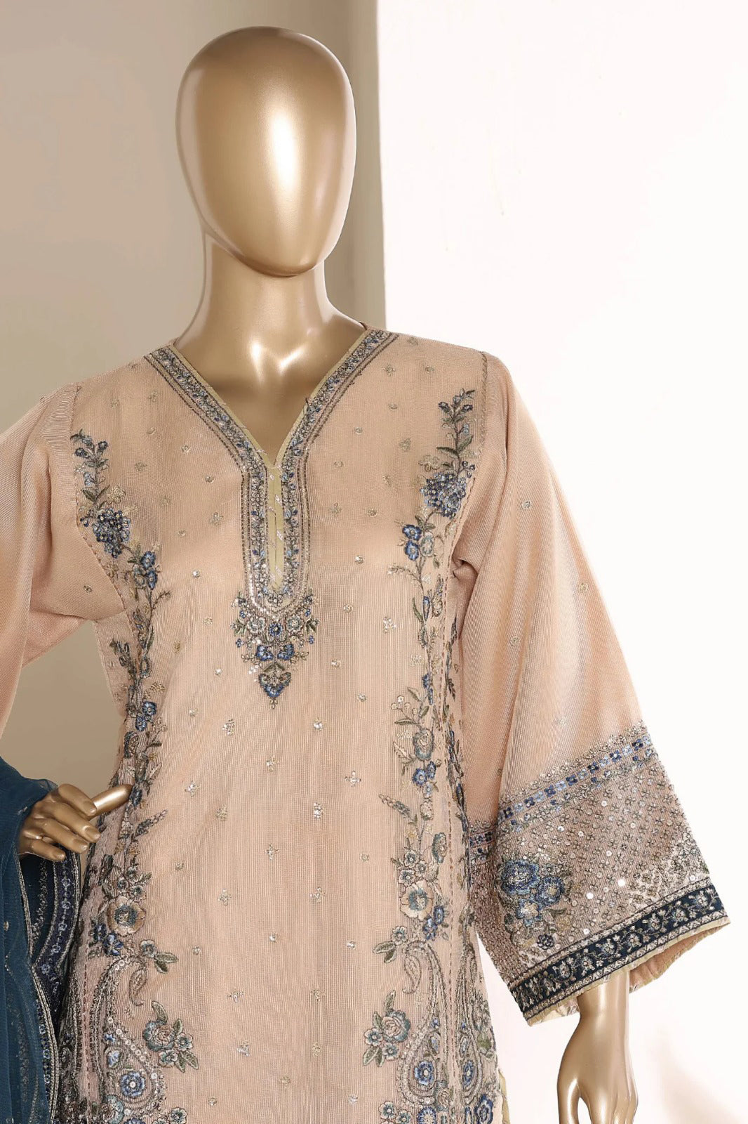 Mahpara by Sdabahar | Stitched 3pc Festive Formal Collection - 2026 (D-01)