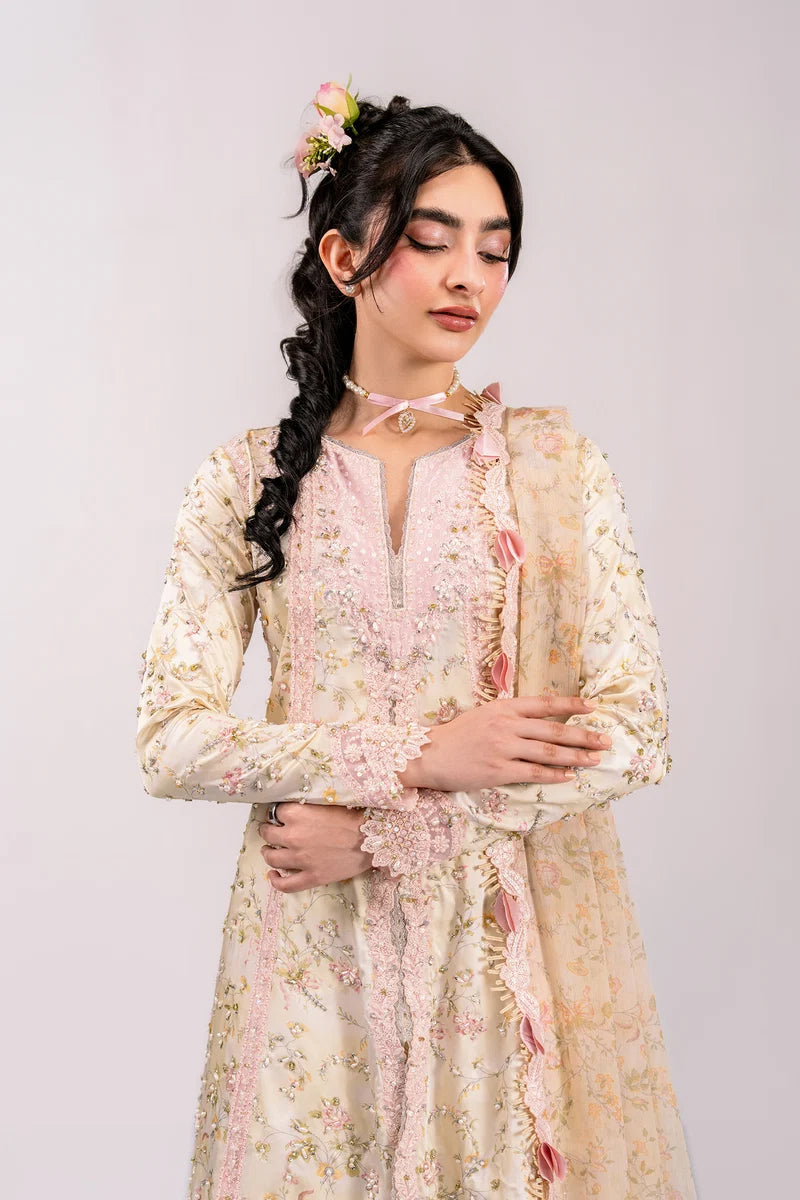 Luxe by Qalamkar | Unstitched Embroidered Silk Formal Collection - 2026 (SOLENE)