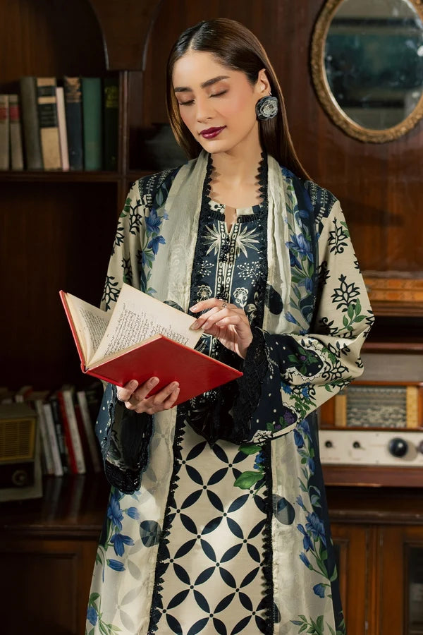 Signature by Nureh | Unstitched Printed Slub Viscose Collection - 2026 (SP-209)