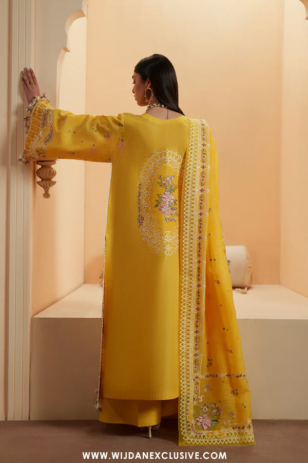Mashriq by Bin Ilyas | Unstitched Luxury Lawn Collection - 2026 (D-111-A)