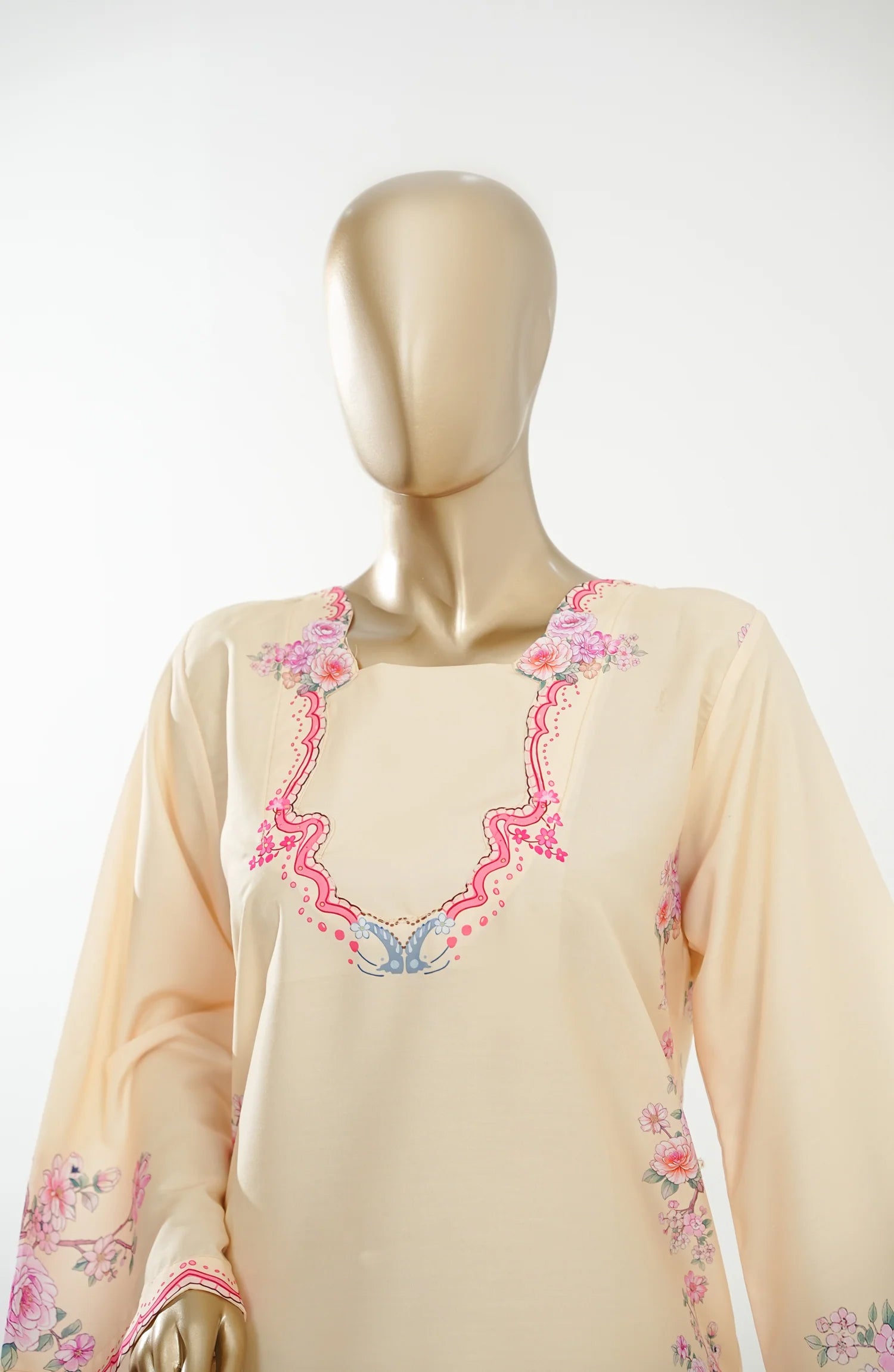 Youth Pulse by Amna Khadija | Stitched 2pc Co-Ords Printed Lawn Collection - 2026 (D-01)