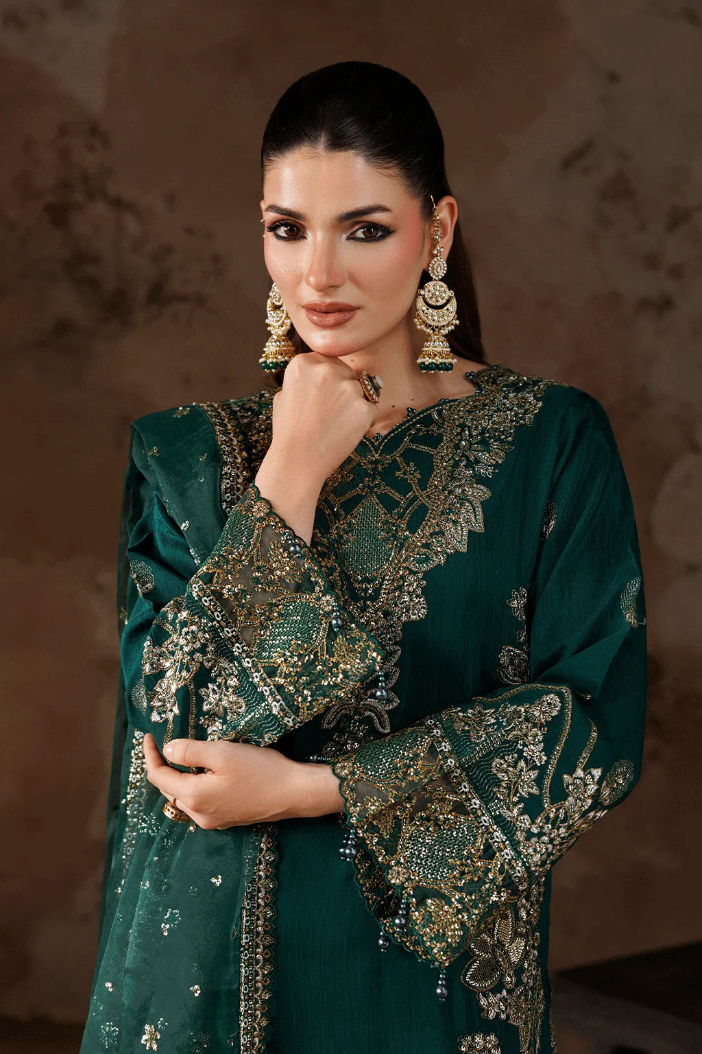 Shehnai by Ramsha | Unstitched Luxury Formal Raw Silk Collection'26 (SS-201)