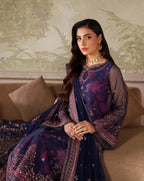 Zarif Zaneera Unstitched Printed & Embroidered Formals Collection - 2025 (ASRA)