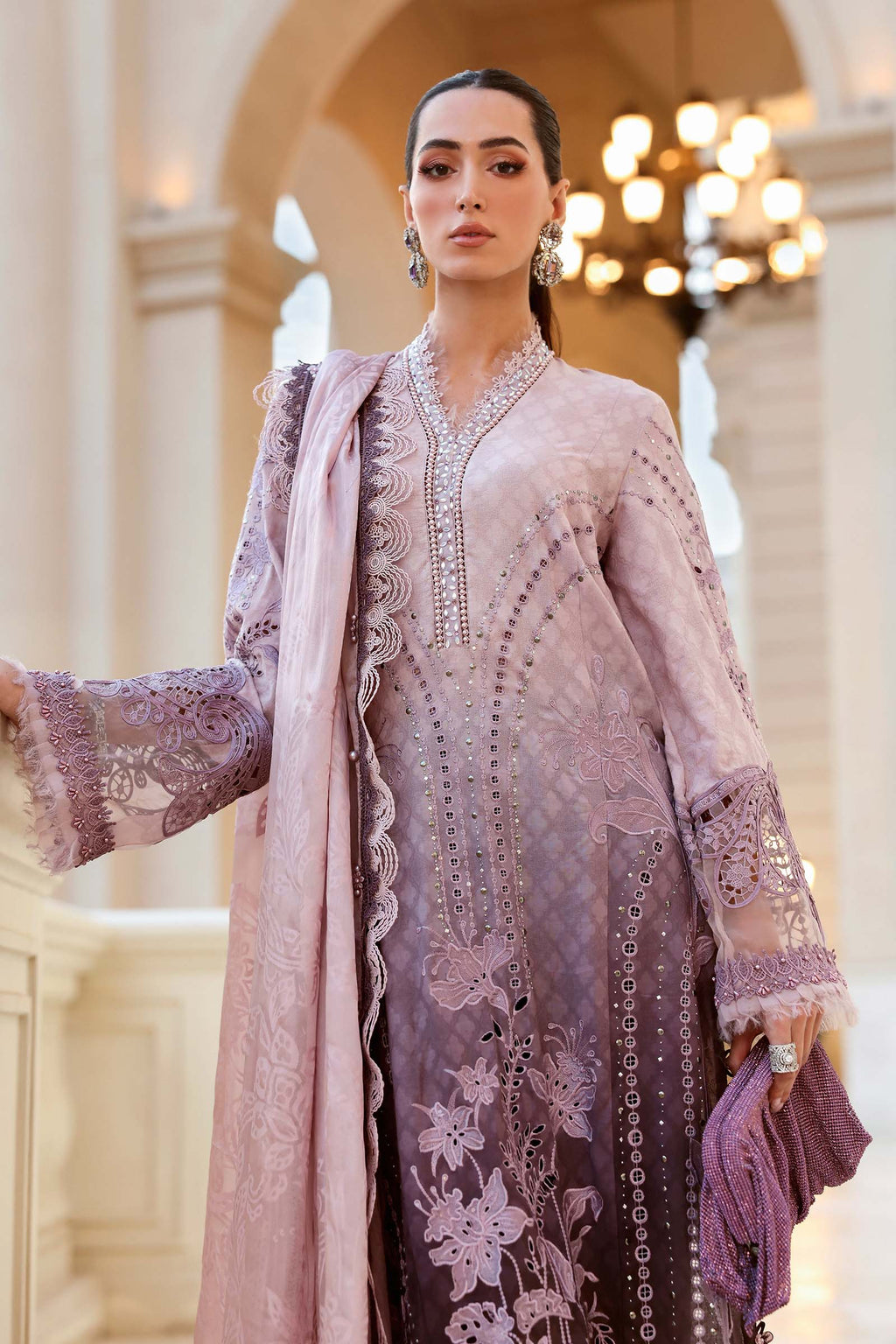 Luxury Unstitched Lawn Eid Edit’26 by Maria.B (D-1B)