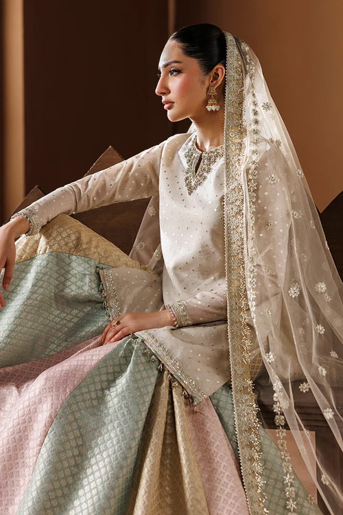 Baroque Unstitched Embroidered Chiffon Collection - 2026 (UF-4435)