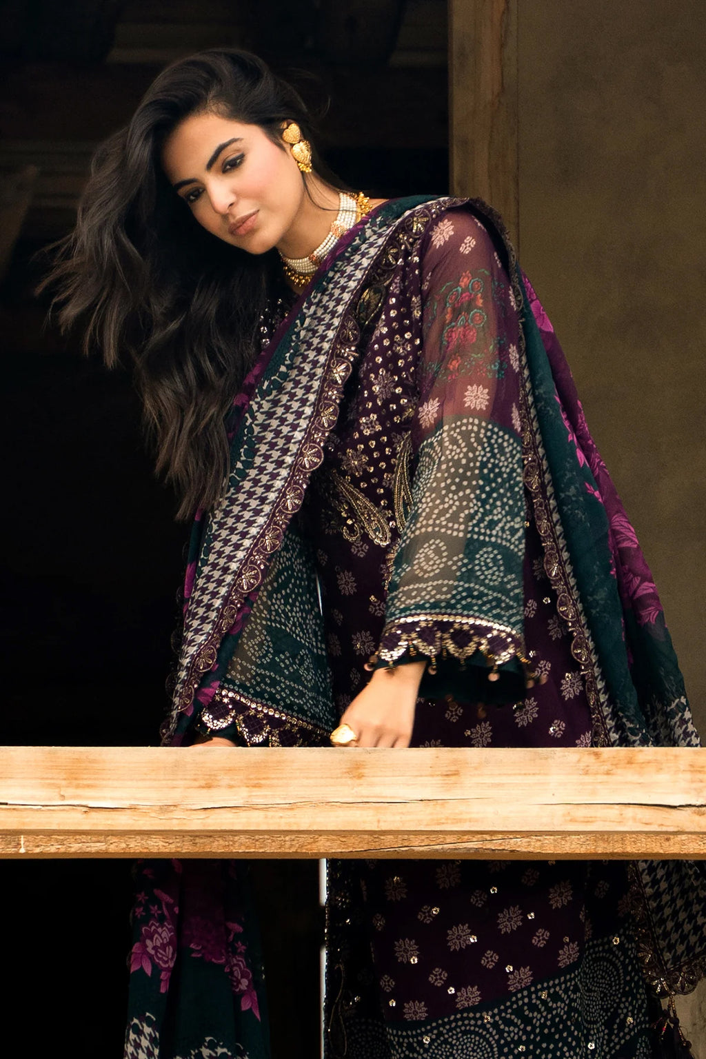 Vasal by Charizma | Unstitched Embroidered Luxury Formal Chiffon Collection'26 (VSLW6-12)