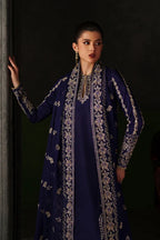 Verve by Emaan Adeel | Unstitched Embroidered Formal Silk Edit'26 (AZURE SAPPHIRE)