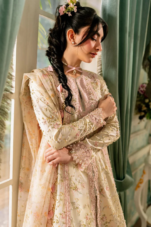 Luxe by Qalamkar | Unstitched Embroidered Silk Formal Collection - 2026 (SOLENE)