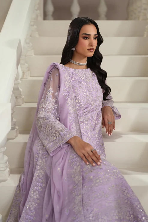 Modern Heirloom by Emaan Adeel | Unstitched Emb Chiffon Formal'26 (EMMELINE)