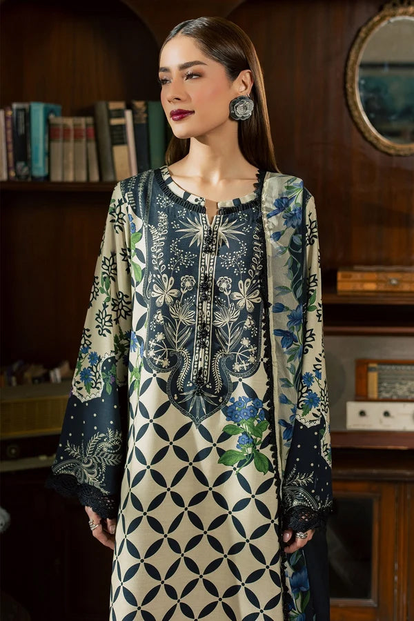 Signature by Nureh | Unstitched Printed Slub Viscose Collection - 2026 (SP-209)