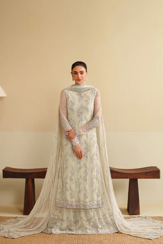 Roohi by Zarif | Unstitched Formal Edit - 2025 ZRF-RFE-02 LEEMAH