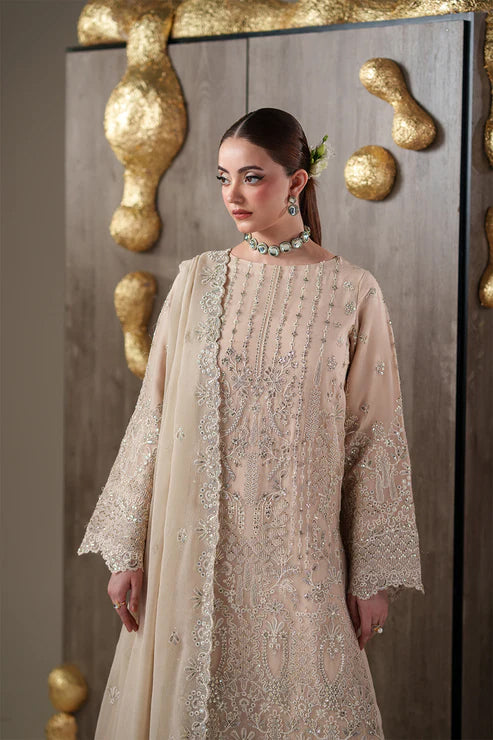 Nouvelle by Emaan Adeel | Unstitched Formal Luxury Chiffon Collection - 2026 (CAMALLIE)