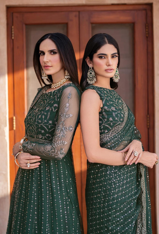 Sahiba Embroidered Net Formals - 2025 by Zarif SBA-05 KERAN