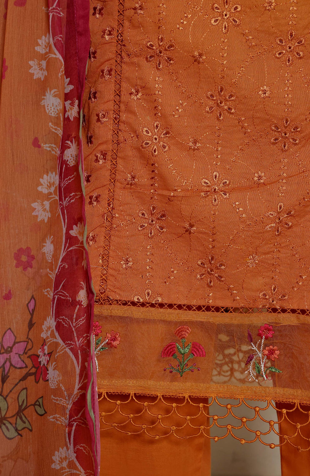 Sadabahar Stitched 3PC Chikankari Edit Luxury Vol-I Collection - 2026 (D-01)