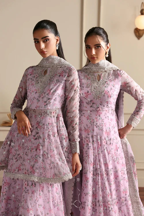 Siraya by Zarif | Unstitched Printed & Embroidered Formal Collection - 2026 (HINNA)
