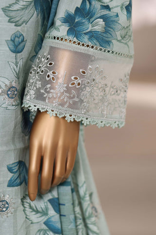 Sadabahar Signature Stitched Embroidered Khaddar Collection - 2025 (LIGHT BLUE)