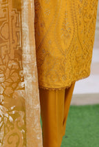 Royel Needleuork by HZ Textile | Unstitched Velevet Embroidered Collection'26 (D-01)