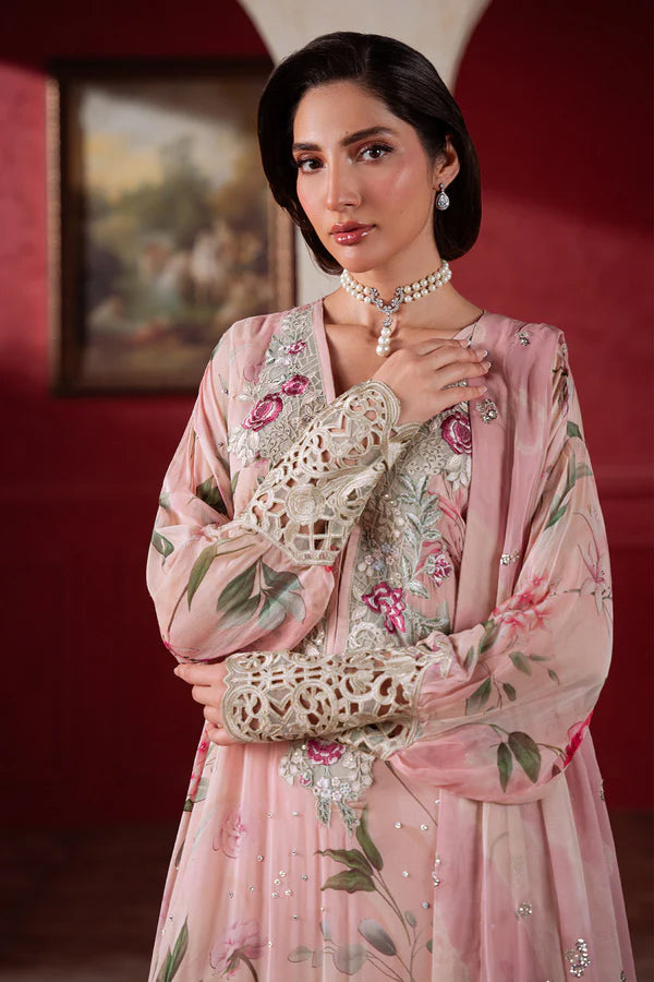 Amaya by Nureh  | Unstitched Embroidered Luxury Formal Chiffon Collection - 2026 (AM-38)