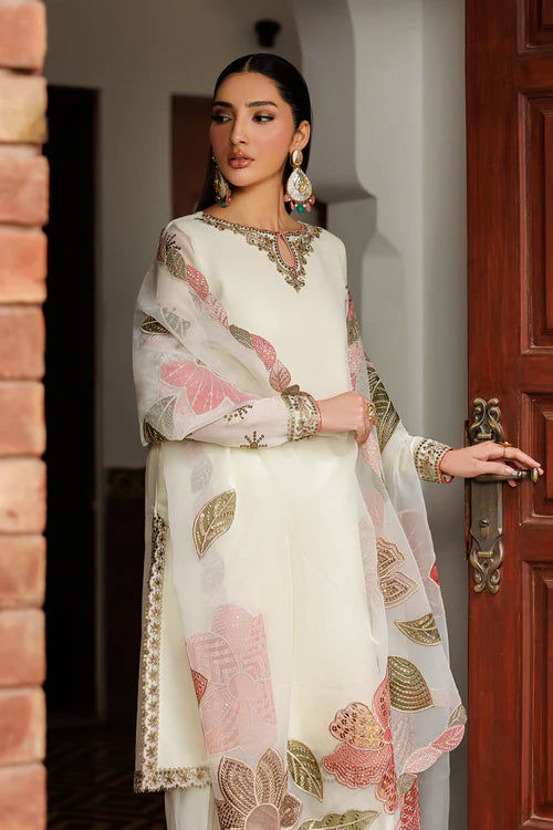 Nourah by Zarif | Unstitched Embroidered Formal Collection - 2026 (AMANI)