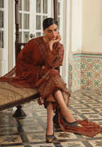 Izel by Marjjan | Unstitched Karandi Embroidered Collection - 2026 (MSK-01-A)