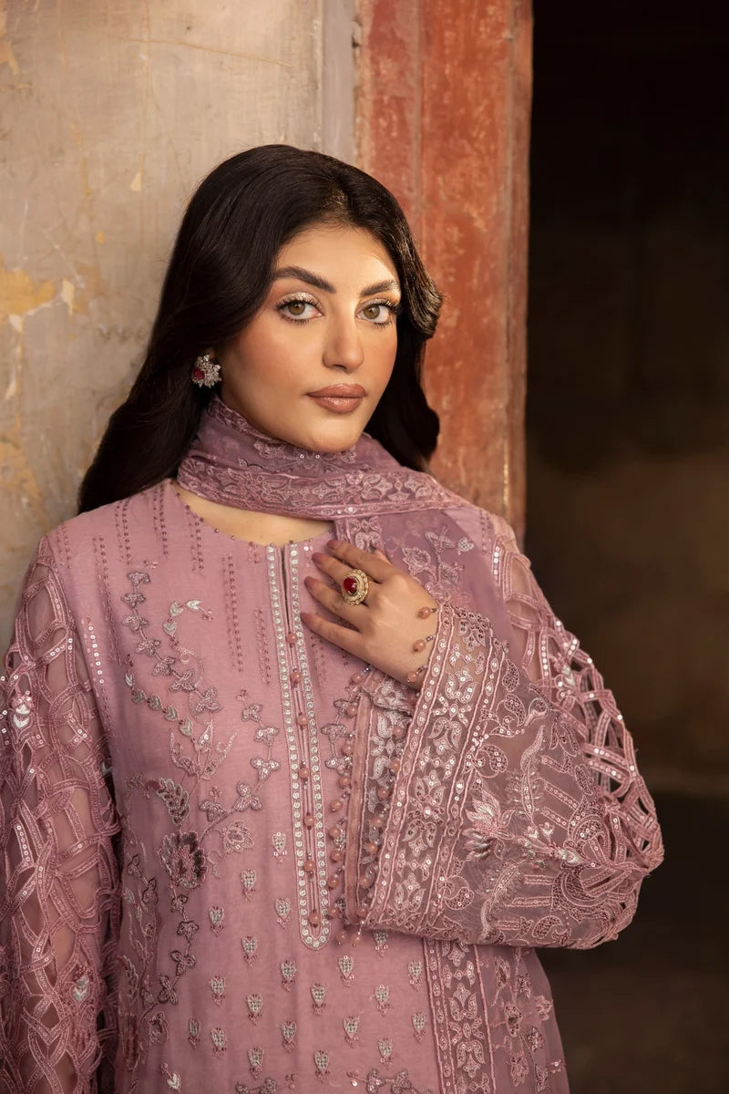 Lavish Premium Ustitched Embroidered Chiffon Formal Collection - 2026 (BLOSSOM)