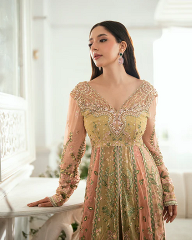 Sham Shandaar by Mushq | Unstitched Chiffon Collection - 2025 (SUR SUNEHRI)